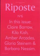 Riposte Issue 6 Text Cover Magazine Issue Issue 6-C2 