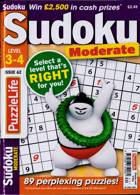 Puzzlelife Sudoku L 3 4 Magazine Issue NO 62