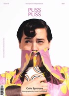 Puss Puss Issue 13 Cole Sprouse Magazine Issue 13 Cole 