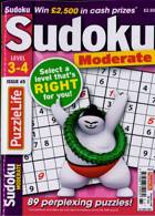 Puzzlelife Sudoku L 3 4 Magazine Issue NO 65