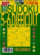 Just Sudoku Difficult 5-6 Magazine Issue NO 6