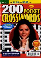 200 Pocket Crosswords Magazine Issue NO 71 