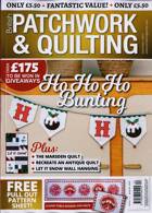 British Patchwork & Quilting Magazine Issue DEC 21