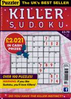 Puzzler Killer Sudoku Magazine Issue NO 190