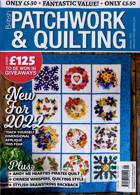 British Patchwork & Quilting Magazine Issue JAN 22