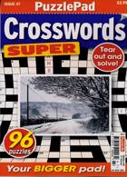 Puzzlelife Crossword Super Magazine Issue NO 47