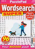 Puzzlelife Wordsearch Super Magazine Issue NO 48
