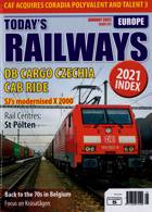Todays Railways Europe Magazine Issue JAN 22