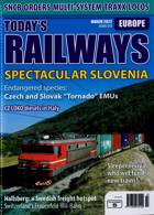 Todays Railways Europe Magazine Issue MAR 22