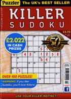 Puzzler Killer Sudoku Magazine Issue NO 194