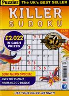 Puzzler Killer Sudoku Magazine Issue NO 195