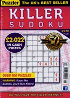 Puzzler Killer Sudoku Magazine Issue NO 196