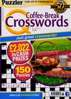 Puzzler Q Coffee Break Crossw Magazine Issue NO 118 
