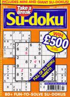 Take A Break Sudoku Magazine Issue NO 7