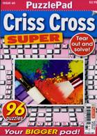 Puzzlelife Criss Cross Super Magazine Issue NO 60