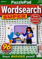 Puzzlelife Wordsearch Super Magazine Issue NO 61