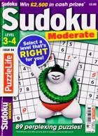 Puzzlelife Sudoku L 3 4 Magazine Issue NO 84