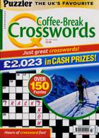 Puzzler Q Coffee Break Crossw Magazine Issue NO 127