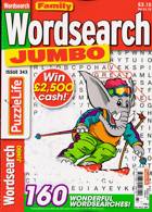 Family Wordsearch Jumbo Magazine Issue NO 343
