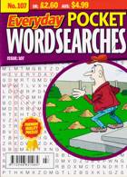 Everyday Pocket Wordsearch Magazine Issue NO 107