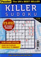 Puzzler Killer Sudoku Magazine Issue NO 206