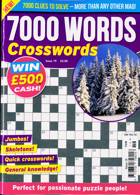 7000 Word Crosswords Magazine Issue NO 19