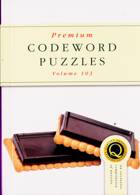 Premium Codeword Puzzles Magazine Issue NO 103