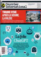 Courrier International Magazine Issue NO 1685