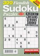 300 Fiendish Sudoku Puzzle Magazine Issue NO 86