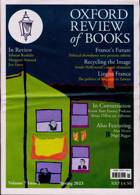 Oxford Review Of Book Magazine Issue SPRING