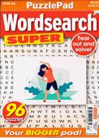 Puzzlelife Wordsearch Super Magazine Issue NO 63
