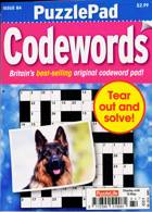 Puzzlelife Ppad Codewords Magazine Issue NO 84