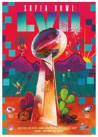 Super Bowl Stadium Program Magazine Issue SB LVII