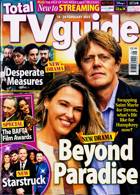 Total Tv Guide England Magazine Issue NO 8