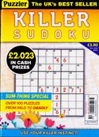 Puzzler Killer Sudoku Magazine Issue NO 208
