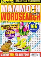 Puzz Mammoth Fam Wordsearch Magazine Issue NO 101