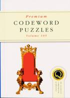 Premium Codeword Puzzles Magazine Issue NO 105
