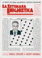 La Settimana Enigmistica Magazine Issue NO 4752