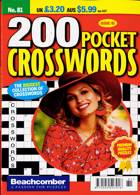 200 Pocket Crosswords Magazine Issue NO 81