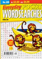 Everyday Pocket Wordsearch Magazine Issue NO 109