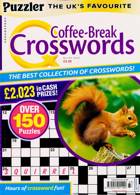 Puzzler Q Coffee Break Crossw Magazine Issue NO 133