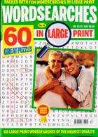 Wordsearches In Large Print Magazine Issue NO 63