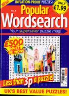 Popular Wordsearch Magazine Issue No 3