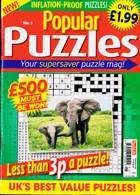 Popular Puzzles Magazine Issue NO 5