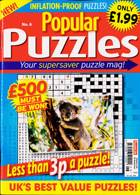 Popular Puzzles Magazine Issue NO 6