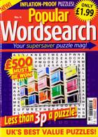 Popular Wordsearch Magazine Issue NO 6