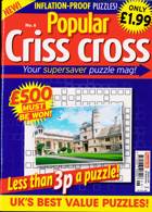 Popular Criss Cross Magazine Issue NO 6