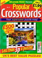 Popular Crosswords Magazine Issue NO 6