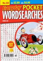 Everyday Pocket Wordsearch Magazine Issue NO 110