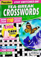 Puzzler Tea Break Crosswords Magazine Issue NO 336